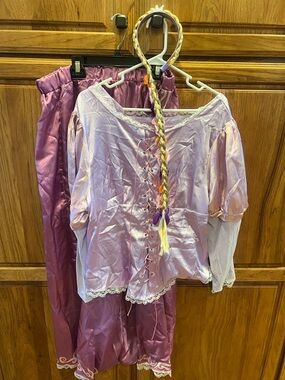 Ranpunzel Plus Size Costume With Braided Headband